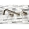 Kingston Brass KS8058DX Wall Mount Tub Faucet, Brushed Nickel KS8058DX - alternate 2